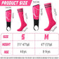 Soccer Shin Guards and Socks Kids Youth Lightweight Soccer Pads Defender with Ankle Protection Ski Shin Guards Football Equipment for Age 4-14 Toddler Boys Girls Teens