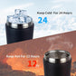 TOOFEEL Stainless Steel Shaker Bottle - 20 oz Double Walled Insulated Shaker Cup, Keeps Cold/Hot, For Protein Mixes & Gym Workout