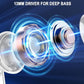 Wireless Bluetooth 5.4 Earbuds, Ear Buds LED Power Display Headphones 6D Stereo, Bluetooth Earbuds in-Ear Noise Cancelling Mic, 40H Playback Mini Case IP7 Waterproof Sports Earphones for Android iOS