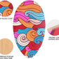 seething 35 Inch Skimboard with High Gloss Coat Wood Skim Board for Beginners,Kids, Teenagers, Adults and All Skimming