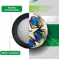 Size 5 Soccer Ball, Waterproof PU Leather, Official Match Ball, with Pump & Needles