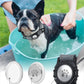 TagME Airtag Dog Collar,Waterproof Reflective Pet Collar with Airtag Holder,Soft Padded and Double D-Rings for Small Dogs,Grey