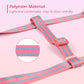 Stripe Step in Dog Harness for Small Dogs, Freedom Nylon Dog Halter Vests, Lightweight and Escape Proof Puppy Harness, Quick Fits for Small Medium and Large Dogs, Pink L