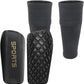 Soccer Shin Guards for Kids Youth Adults - Shin Pads and Sleeves Set with Optimized Insert Pocket for Boys Girls Men Women for Football Games - Protective Soccer Equipment(3 in 1)