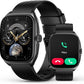 SOUYIE Smart Watch with SOS, 1.85" AMOLED Display Fitness Tracker, Heart Rate Blood Oxygen Sleep Monitor for Men Women, IP68 Waterproof Sport Watch, Answer/Make Calls, Compatible with Android iPhone