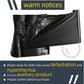 60 Meters Black Osmotic Plastic Body Wrap, Workout and Sweat Enhancer Stomach Wrap Body Wrap Film Applicator Power Wrap(1 Roll)