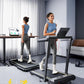 Walking Pad Treadmill with 12% Incline, 4 in 1 Folding Treadmill for Home/Office with Handle Bar, 2.5HP Under Desk Treadmills Portable Walking Pad with App & Bluetooth Speaker, 0.6-10MPH