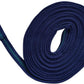 Soft Padded Lunge Line Rein Lead for Horses 27ft Looped Handle Swivel Clip (Navy/Green)