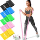 5 Pcs Resistance Bands, Professional Exercise Bands Elastic Stretch Bands for Fitness Yoga Pilates Stretching Strength Training, Workout Bands for Women and Men Home Gym