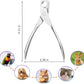 Cat Nail Clippers by,Small Breed Animals Claw Trimmer for a Cat, Puppy,Rabbit, Hamster, Birds, Kitten & Small Dog,Parrots, Chinchillas, Guinea Pigs,Sharp & Safe