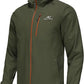 Mens Lightweight Hooded Waterproof Rain Jacket Breathable Raincoat Shell for Outdoor Mountain Hiking