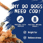 Dog Treat Chicken Wrapped Cod Skins, Fish Chews Rolls for Medium Dogs, Healthy, Rawhide-Free, 12.5 oz