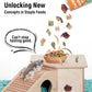 Niteangel Hamster Food & Treats Toy - Small Animal Natural Food for Syrian Golden Dwarf Robo Hamsters or Other Small-Sized Pets