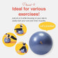 Exercise Ball for Balance Stability Fitness Workout Yoga Pilates at Home Office & Gym Birthing Ball for Pregnancy, Office Ball Chair