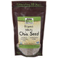 Now Real Food White Chia Seed Organic 1 Pound - 6241
