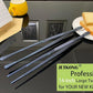 JETKONG 2 Pcs 14-Inch Cooking Tweezer Tongs Extra- Long Stainless Steel Kitchen Tweezers Plating Tongs (Navy Blue)