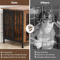 EasyCom 31.5" Small Dog Crate Furniture, Chew-Resistant Dog Crates for Small and Medium Dogs, Dog Kennel Furniture Indoor with 2 Doors and 3.94" Raised Feet, as TV Stand, End Table, Crate Table