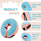 Supet Inflatable Dog Cone Collar for Small Dogs Puppies Cats, Soft Dog Cone Alternative After Surgery for Puppies Cats to Stop Licking