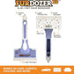 FurDozer X6 & X3 Bundle - Pet Hair Removal Tool & Car Detailing Dog Hair Remover for Carpet, Car, Couch, Bedding, & Furniture - Reusable Pet Fur Remover & Carpet Scraper for Animal Fur & Lint, Purple