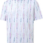 Men's Golf Polo Shirts Short Sleeve Striped Performance Moisture Wicking Dry Fit Golf Shirts for Men