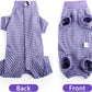 LIANZIMAU Cat Surgical Recovery Suit Professional for Male Female Dog Abdominal Wounds Cone E-Collar Alternative Anti-Licking Pet Surgical Recovery Pajama Suit Soft Fabric Onesie for Cats