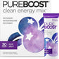 Pureboost Clean Energy Booster, Refreshing Energy Drink Mix with B12 Vitamins, Electrolytes, Antioxidants, Sugar-Free with No Sucralose (Acai Alert, 30 Count)