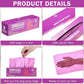 Sherr 20 Boxed Rolls 4000 Counts Dog Poop Bags Bulk Leak Proof Dog Waste Bags Universal Pet Doggy Waste Poop Box for Puppy Pets Outdoor Walking and Travel, 20 Rolls of 200 (Purple)