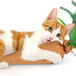 SmartyKat Kolossal Karrot Crinkle Kicker Catnip Cat Toy - Orange, Jumbo
