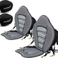 Universal Deluxe Kayak Seat Cushion with Storage Bag for Kayak,Padded Boat,SUP,Canoe,Fishing Boat,Seats with 4 Adjustable Straps