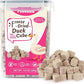 Freeze Dried Cats & Dogs Raw Treats, All Natural Single Ingredient Duck Breast, High Protein Healthy Pet Training Treats or Food Topper, 9.9 oz