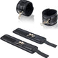 6pcs Black PU Adjustable Straps Sports Training Fitness Gear Home Yoga Set