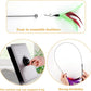 Cat Feather Toys Interactive Cats - Dorakitten Cat Powerful Suction Cup Handheld Teaser Wand Toy and 5PCS Replacement Feather with Bell for Kitty Kitten Scratching Exercise Indoor