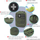 Carlebben EMT MOLLE Ifak Pouch Tactical MOLLE Medical First Aid Kit Utility Pouch Olive