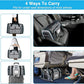 Airline Approved Pet Carrier, Large Soft Sided Pet Travel TSA Carrier 4 Sides Expandable Cat Collapsible Carriers with Removable Fleece Pad and Pockets for Cats Dogs and Small Animals