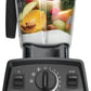 Vitamix Explorian Professional Grade Blender, 3 Presets: Smoothie, Frozen Dessert and Hot Soup, 64oz Pitcher, Black (Renewed Premium)