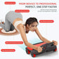 FIAMERMOR 2025 AB Roller Wheel - 4 wheel elbow support abdominal wheel automatic rebound abdominal fat burning weight loss core training equipment home/gym