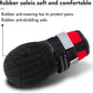 Dog Shoes Winter Snow Boots for Large Size Medium Dogs Reflective Anti-Slip Paw Protectors for Rain Booties Hot Pavement Hardwood Floors Running Water-Resistant Dog Shoes(Red, 2# (2XS))