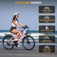 V80 Electric Bike, 1000W Motor 28MPH Ebike, 48V 13Ah Removeable Battery, 26'' City Cruiser Adult Electric Bicycles up to 70 Miles