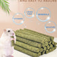 Bissap 22PCS Rabbit Chew Sticks, Mixed Natural Timothy Hay Flower Rose Dahlberg Daisy and Forget-me-not Chew Toys Treats for Bunny Chinchilla Guinea Pig Hamster and Other Small Pets Molar Snacks