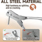 Dog Nail Clippers - All Steel Material, Built-in Spring,Heavy Duty Dog Nail Trimmer Full Metal Razor Sharp Professional for All Dogs Cats with Thick Toena,Dog Nail Trimmers