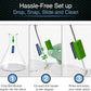 SNOWTREE Magnetic Glass Cleaner BoroBuddy | Glass Pieces, Bottles, Vases | Compact Design for Tighter Spaces & Smaller Glass Pieces | Double Sided | Green