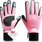Bruvoalon Winter Gloves for Women & Men, 3M Thermal Insulation, Lycra Fabric, Windproof, Touchscreen, Anti-Slip, Cold Weather