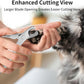 Dog Nail Clippers & Trimmers with Safety Guard - Heavy Duty Pet Nail Clippers for Large, Medium, Small Dogs & Cats