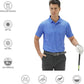 DEOLAX Mens Polo Shirts Fashion Print Mens Golf Shirt Dry Fit Mens Golf Polo Short Sleeve Quick Dry Funny Golf Shirt for Men