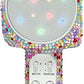 Sing-Along Bling Bluetooth Karaoke Microphone and Bluetooth Stereo Speaker All-in-One (Confetti Bling)