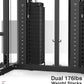 DONOW Smith Machine with Weight Stacks Power Cage Squat Rack Dual Cable Crossover Machine Home Gym Systems Station LAT Pull Down
