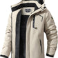 Men's Ski Jacket Warm Winter Snow Coat Waterproof Mountain Windbreaker Snowboarding Jacket Hooded for Hiking Traval