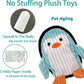 Squeaky Dog Toys 3 Pack, Soft and Tough Dog Plushes, No Stuffed Toy Sets, Durable Pet Chew Toys for Small, Medium and Large Dogs Interact and Reduce Boredom