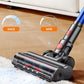 Cordless Vacuum Cleaner, 600W with Extra Mattress Cleaning Tool, 45KPA Stick Vacuum Cleaners for Home 60 Mins Runtime, Self-Standing, Wall Mount Charging, Rechargeable Vacuum for Floor Carpet Pet Hair
