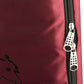 Horse Bridle Bag, Horse Tack Carry Bag with 3 Prong Tack Rack for Halters, Bridle, Harness, Equestrian Reins, Bits and Headstalls (Wine Red)
